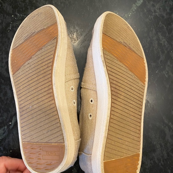 TOMS Avalon slip-on sneaker rose gold metallic woven - Picture 7 of 7